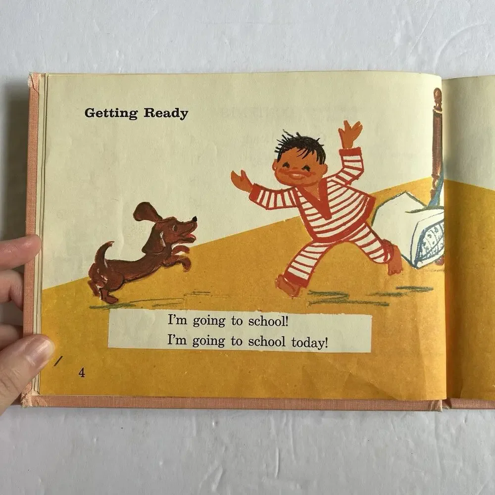 Going to School by Muriel Stanek 1968 Vintage Childrens Book Hardcover